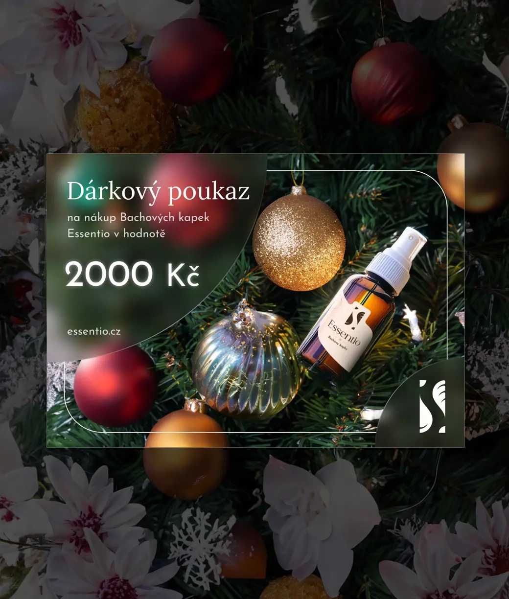 Bachovky Vánoční dárkový poukaz 2000 Kč
