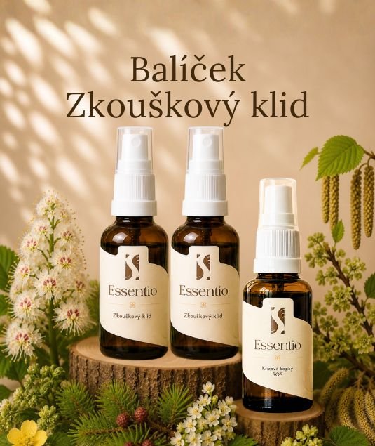 Bachovky- Balíček 2x Zkouškový klid + Krizové kapky SOS
