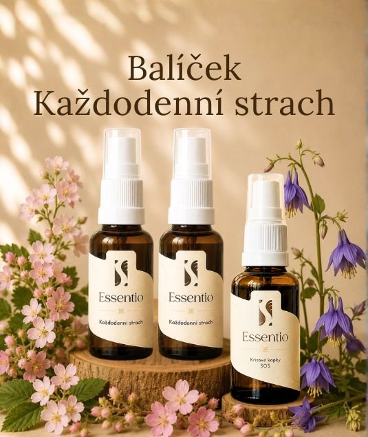 Bachovky- Balíček 2× Každodenní strach + Krizové kapky SOS