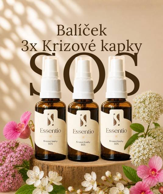 Bachovky- Sparset 3x Notfalltropfen SOS